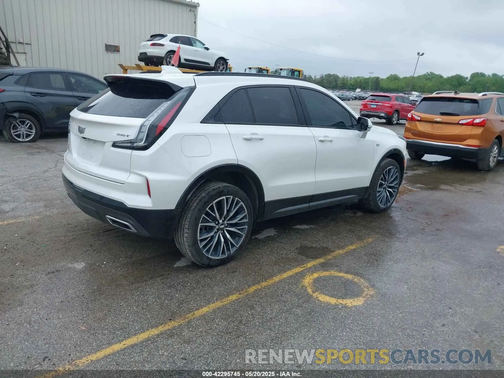 4 Photograph of a damaged car 1GYFZFR40RF223782 CADILLAC XT4 2024