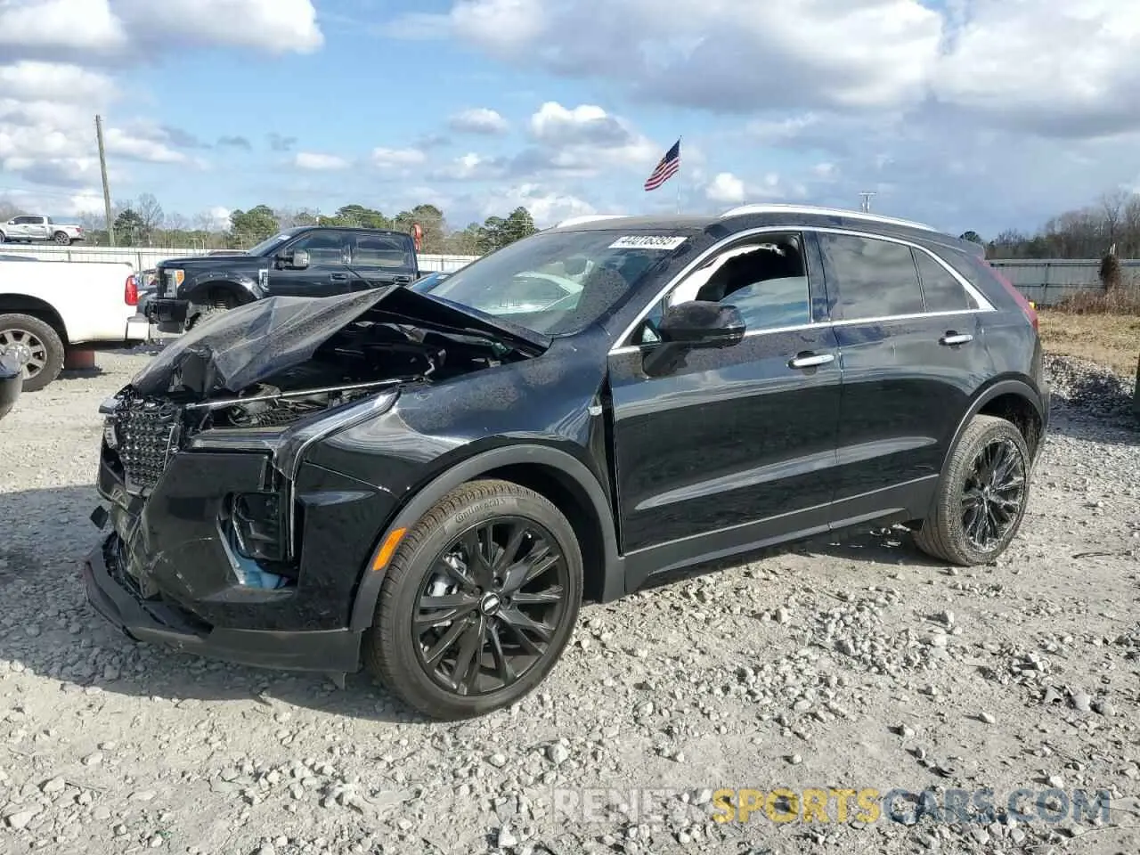 1 Фотография поврежденного автомобиля 1GYFZCR40SF126201 CADILLAC XT4 2025