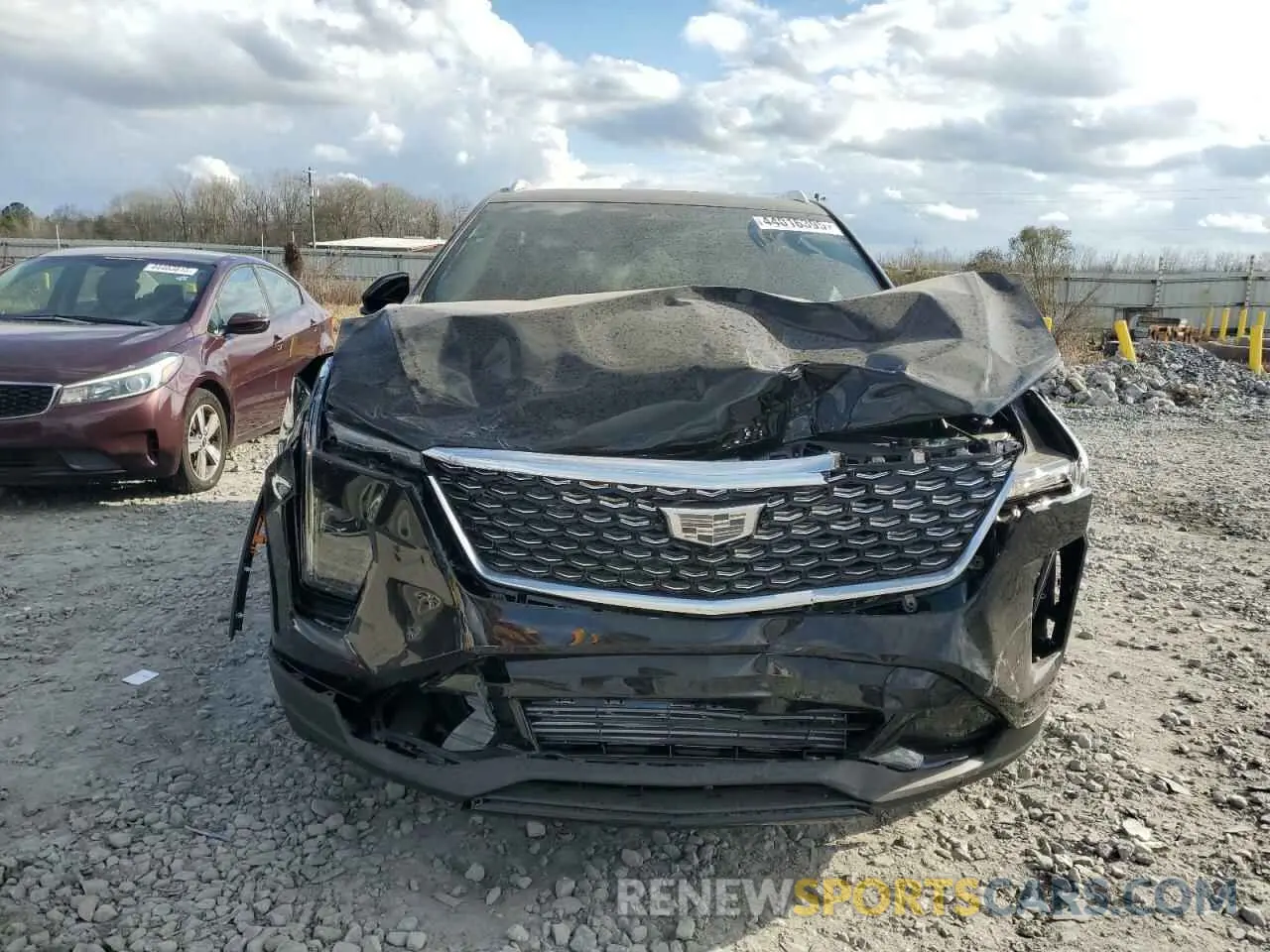 5 Фотография поврежденного автомобиля 1GYFZCR40SF126201 CADILLAC XT4 2025