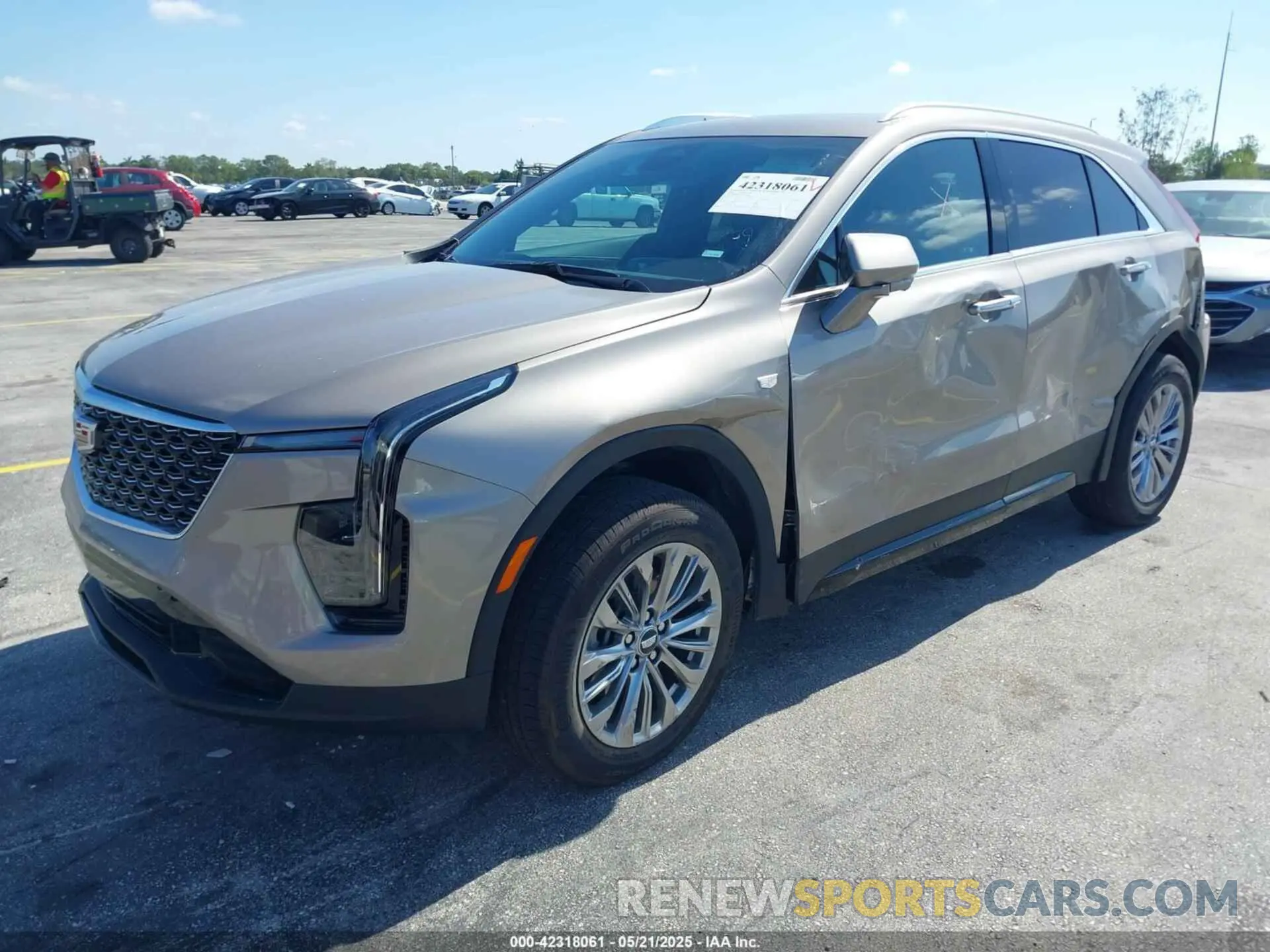 2 Photograph of a damaged car 1GYFZCR41SF152998 CADILLAC XT4 2025