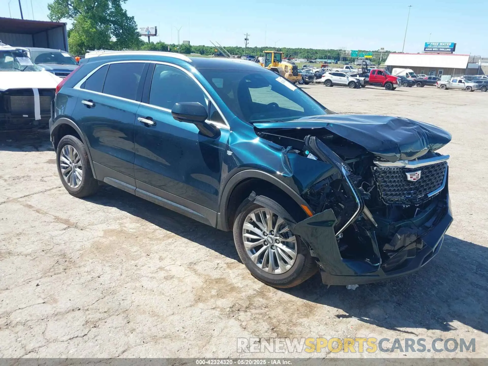 1 Photograph of a damaged car 1GYFZCR47SF146106 CADILLAC XT4 2025
