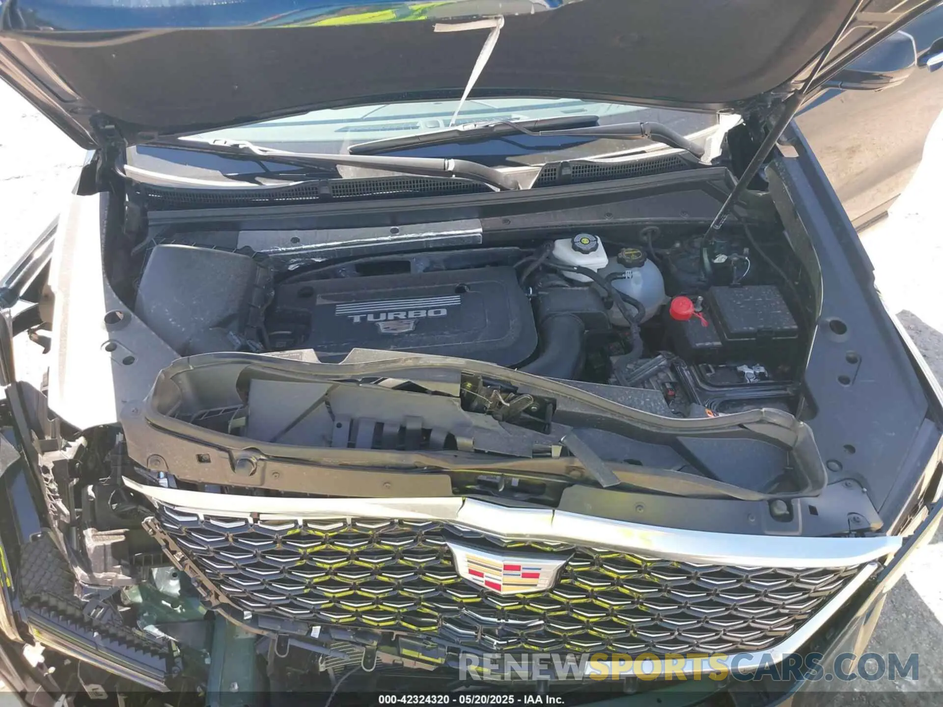 10 Photograph of a damaged car 1GYFZCR47SF146106 CADILLAC XT4 2025