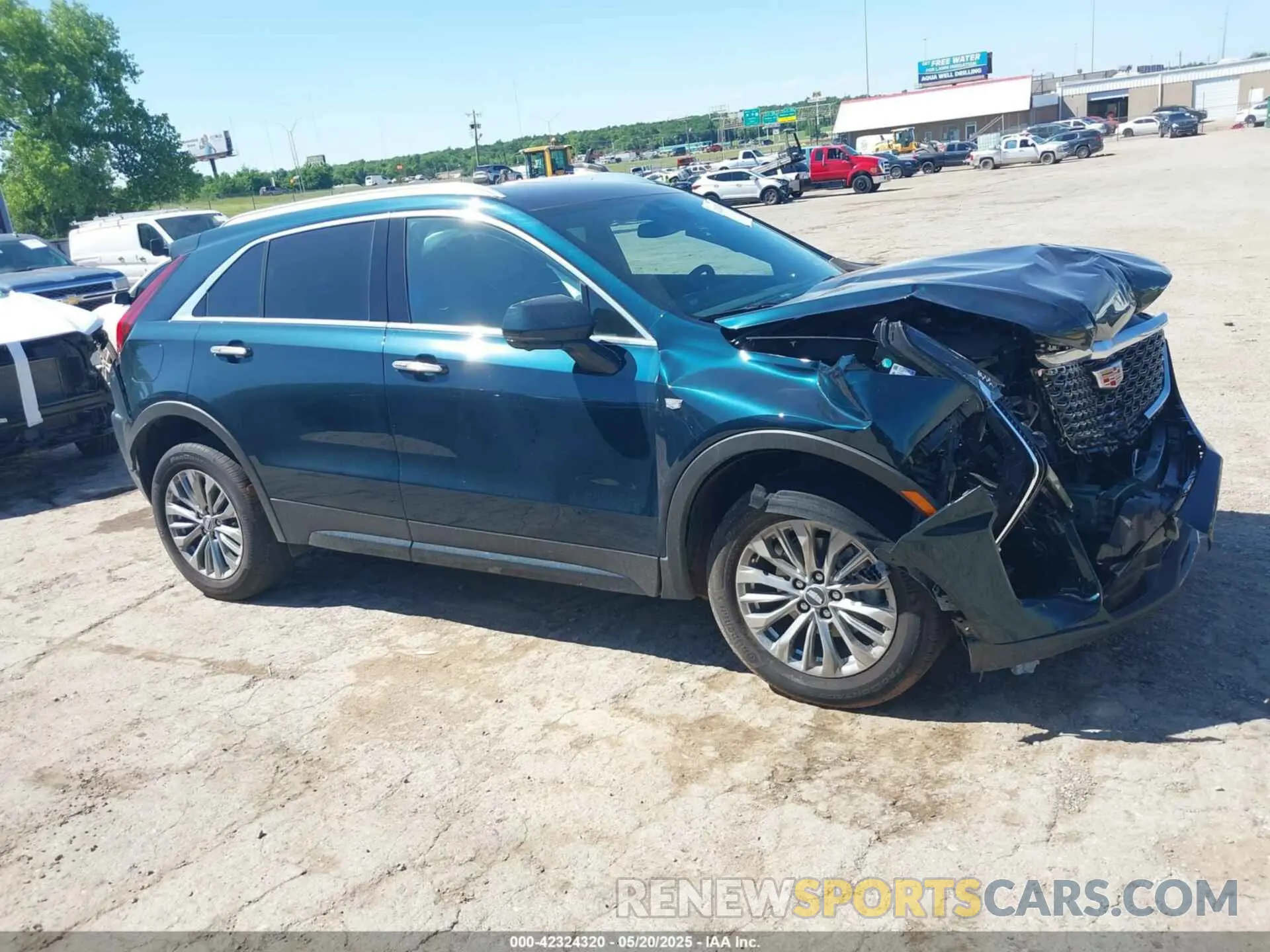 13 Photograph of a damaged car 1GYFZCR47SF146106 CADILLAC XT4 2025
