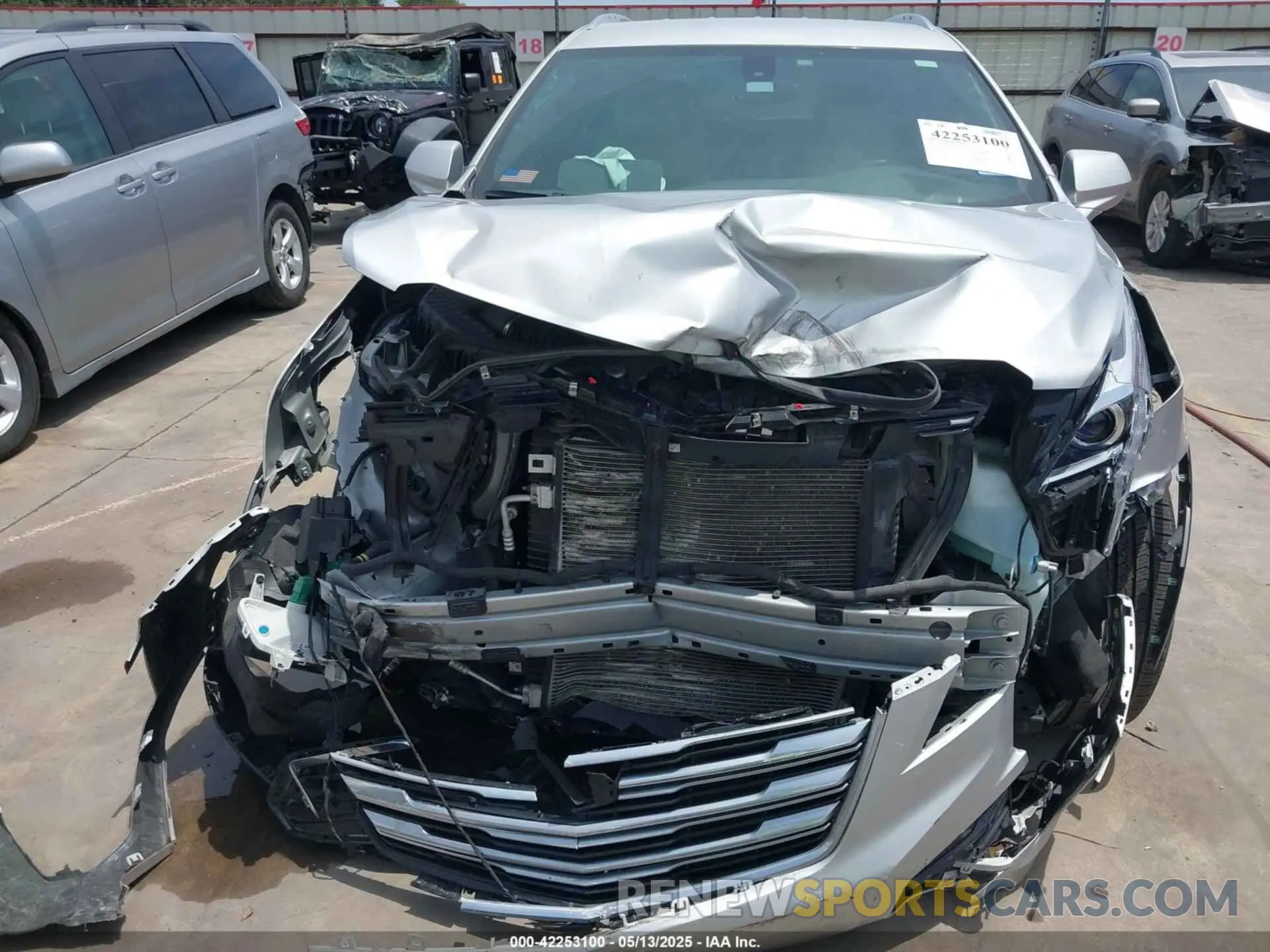 13 Photograph of a damaged car 1GYKNARS1KZ235391 CADILLAC XT5 2019