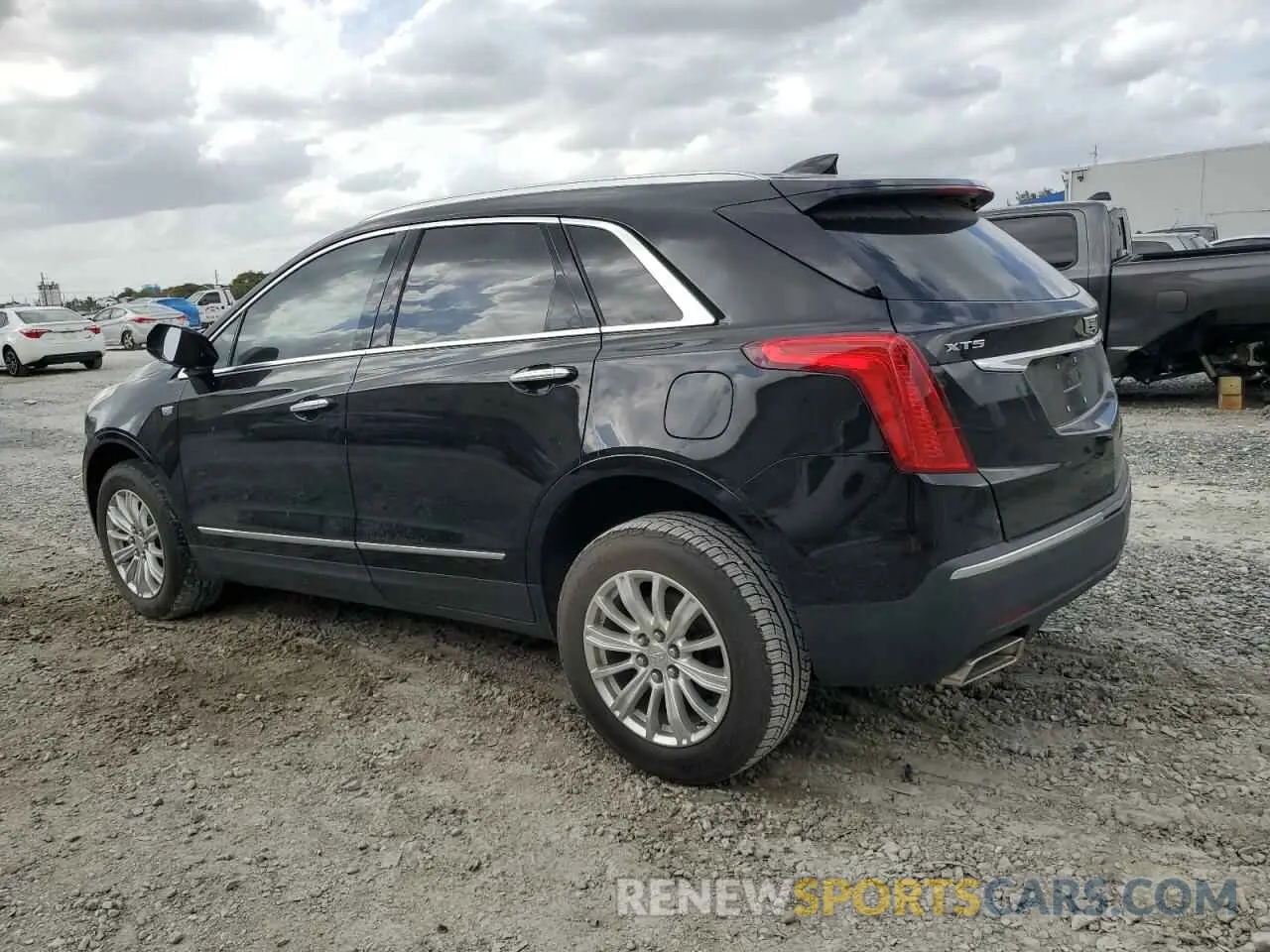 2 Photograph of a damaged car 1GYKNARS4KZ113480 CADILLAC XT5 2019