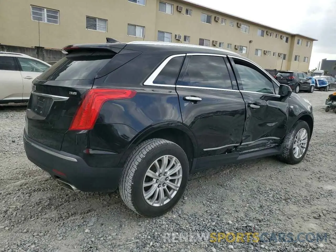 3 Photograph of a damaged car 1GYKNARS4KZ113480 CADILLAC XT5 2019