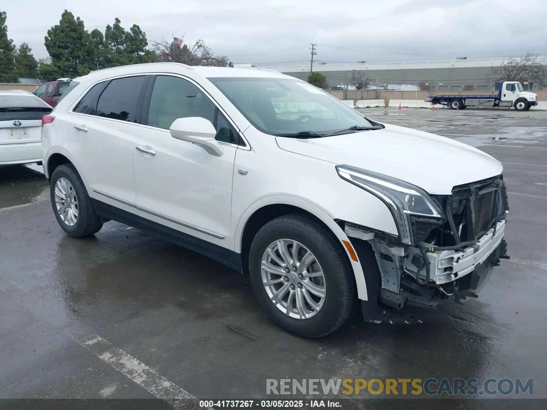 1 Фотография поврежденного автомобиля 1GYKNARS4KZ188857 CADILLAC XT5 2019