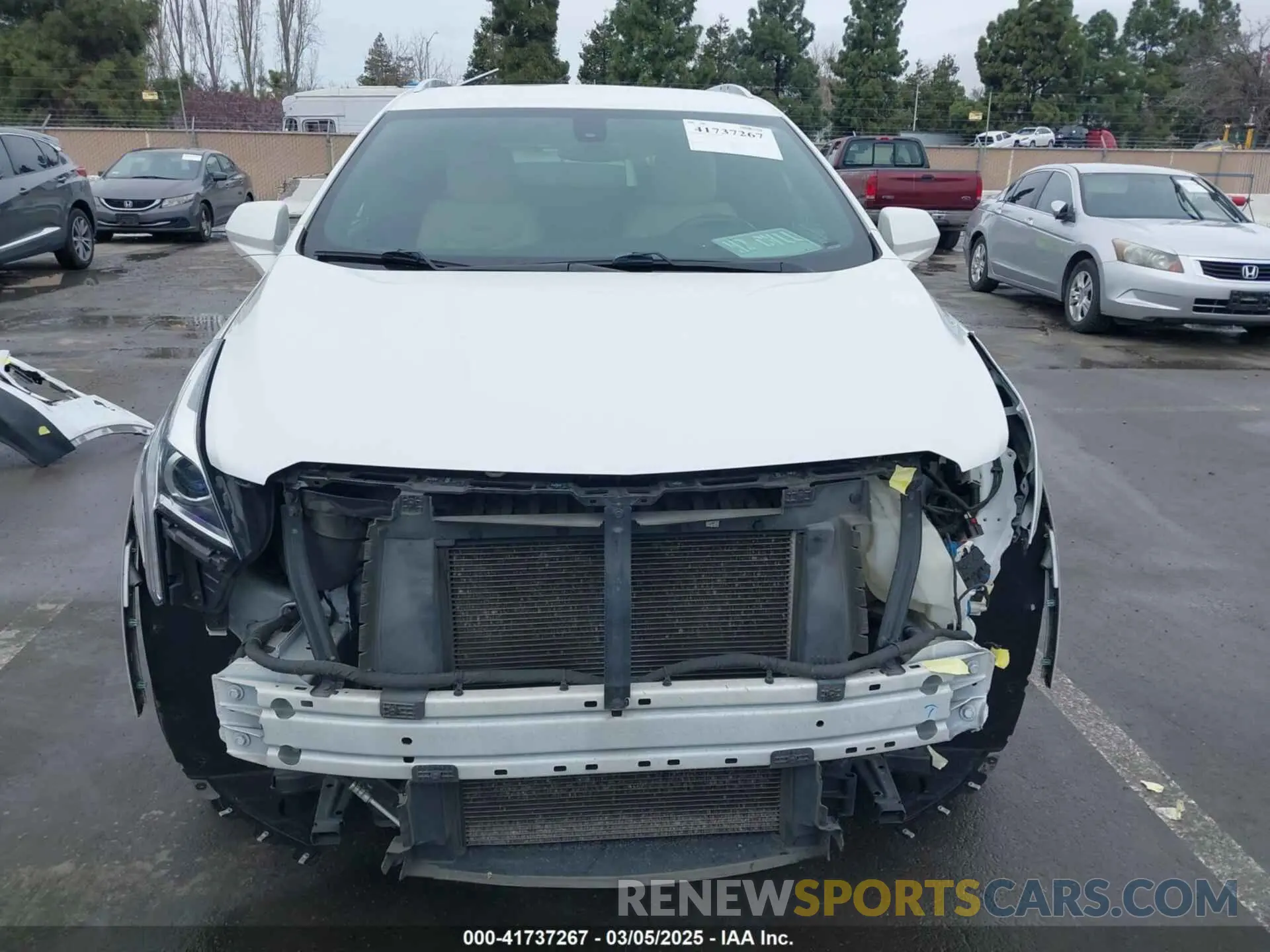 13 Фотография поврежденного автомобиля 1GYKNARS4KZ188857 CADILLAC XT5 2019