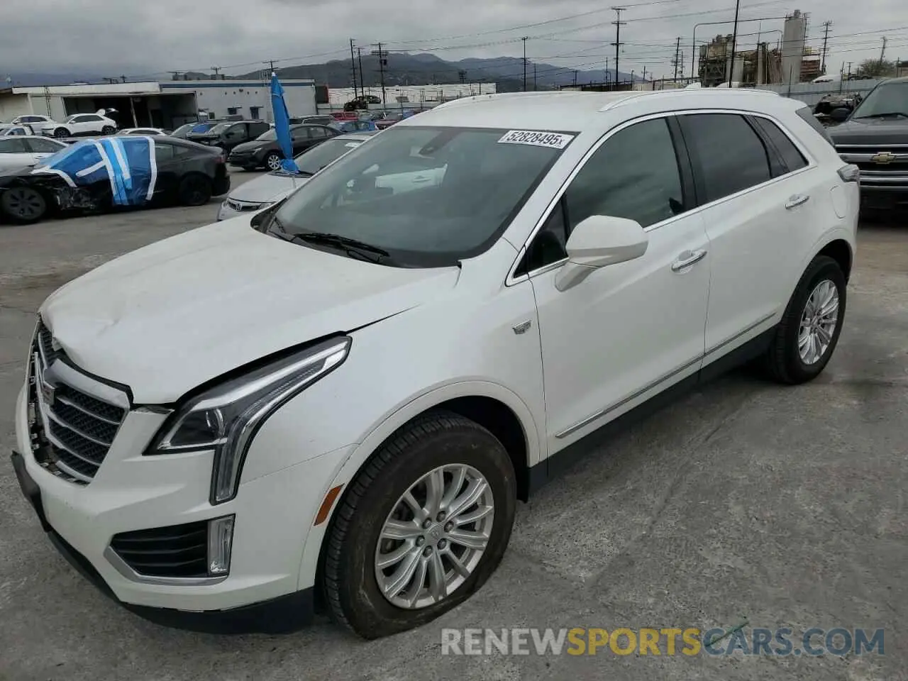 1 Photograph of a damaged car 1GYKNARS5KZ215029 CADILLAC XT5 2019