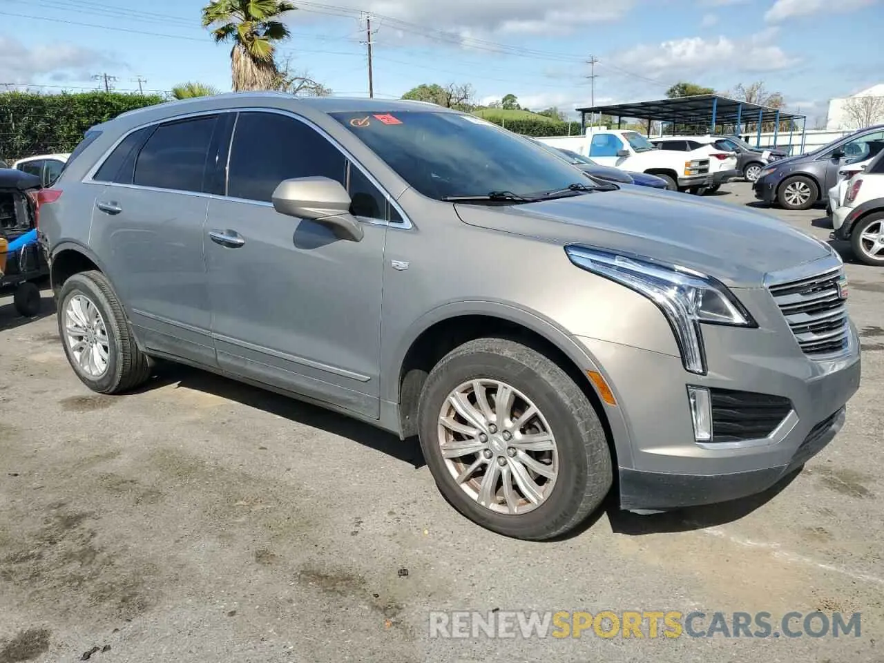 4 Фотография поврежденного автомобиля 1GYKNARS8KZ236067 CADILLAC XT5 2019