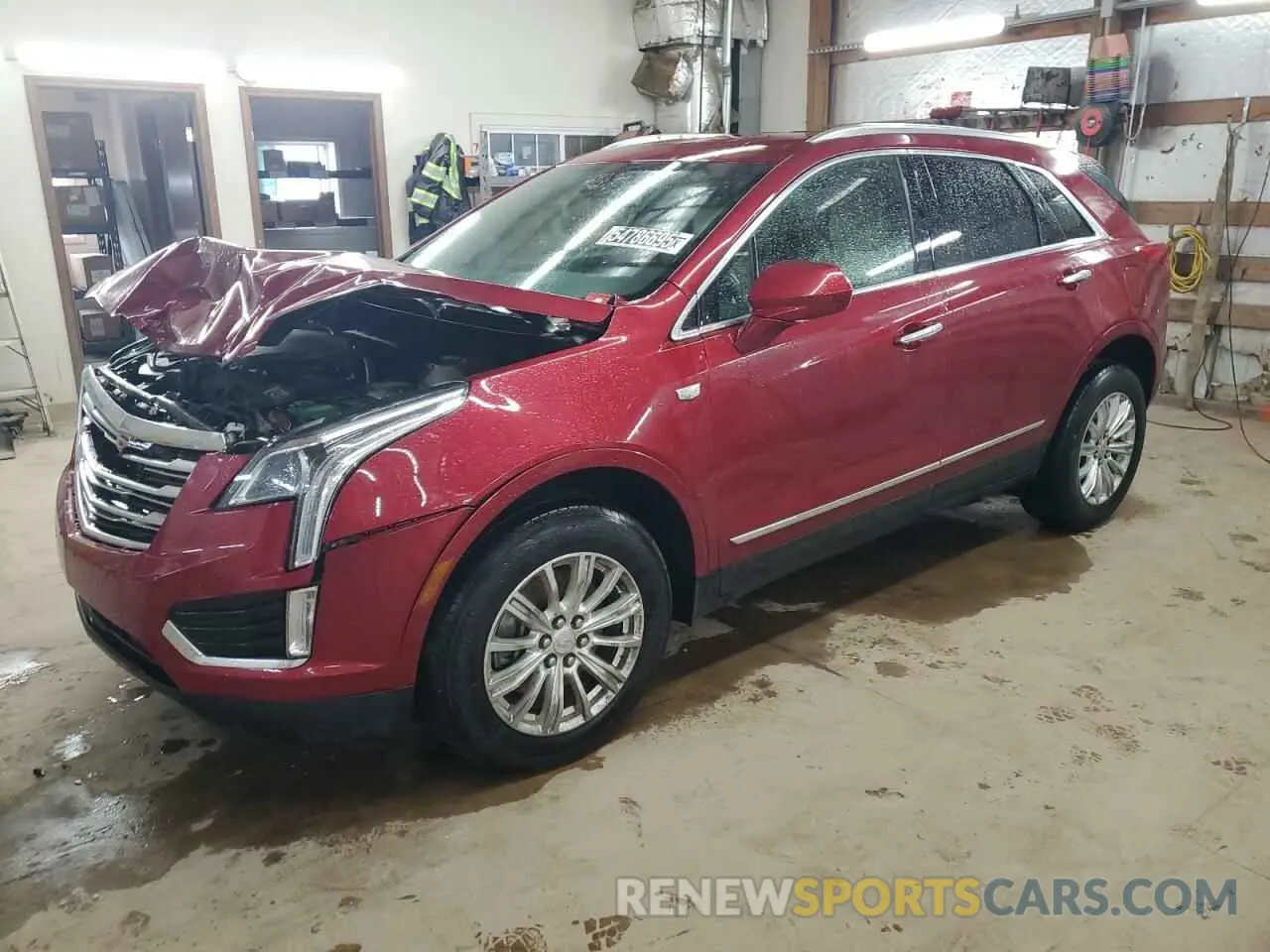 1 Photograph of a damaged car 1GYKNARS8KZ253290 CADILLAC XT5 2019