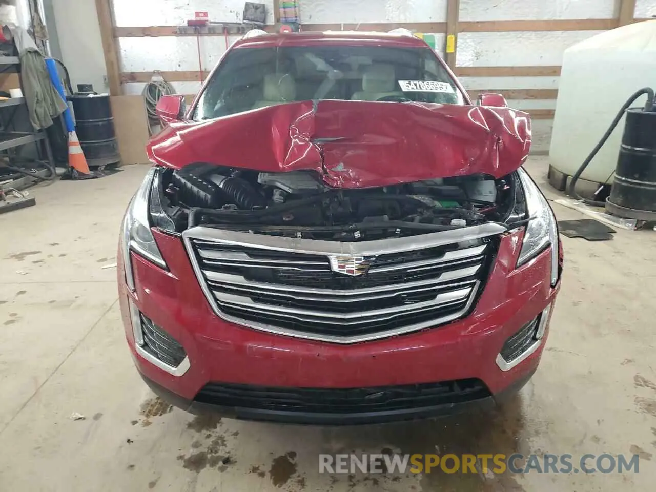 5 Photograph of a damaged car 1GYKNARS8KZ253290 CADILLAC XT5 2019