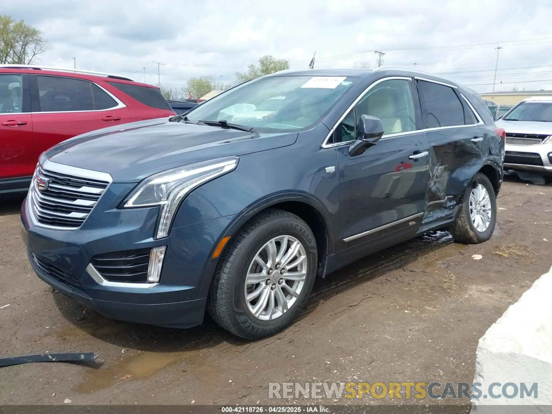 2 Фотография поврежденного автомобиля 1GYKNBRS0KZ198372 CADILLAC XT5 2019