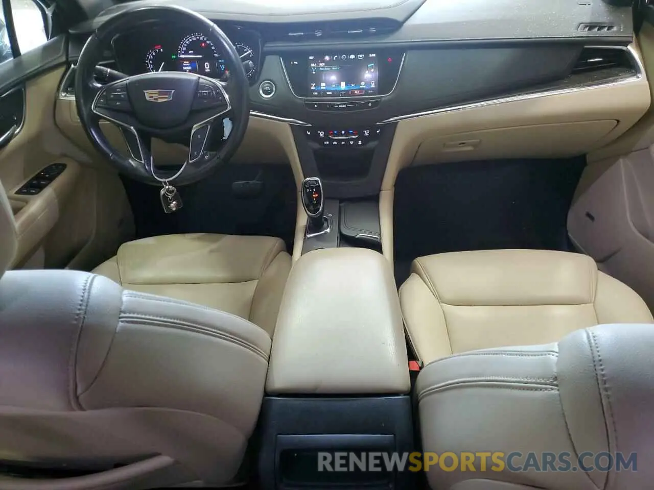 8 Фотография поврежденного автомобиля 1GYKNBRS1KZ161279 CADILLAC XT5 2019