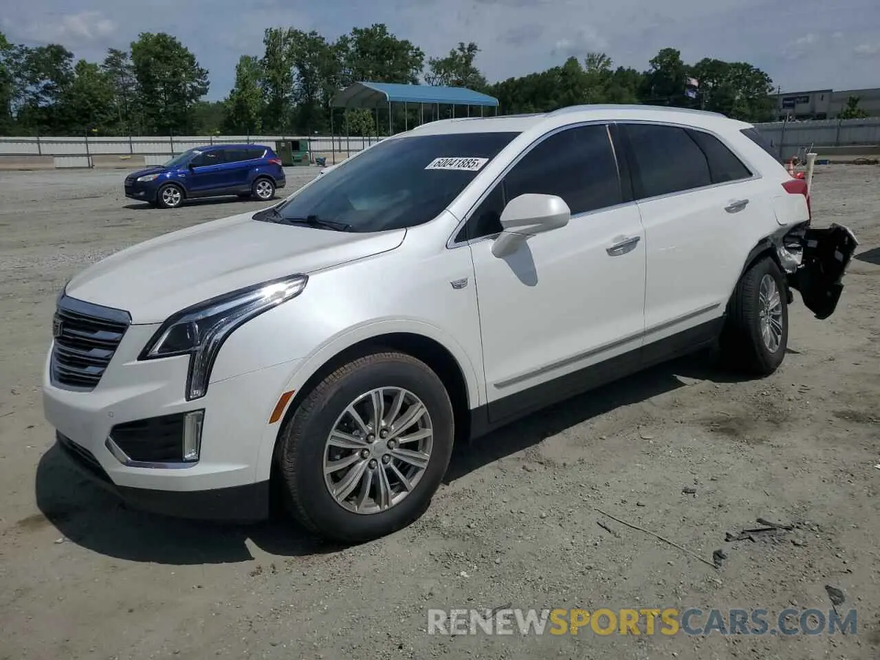 1 Photograph of a damaged car 1GYKNCRS0KZ250069 CADILLAC XT5 2019