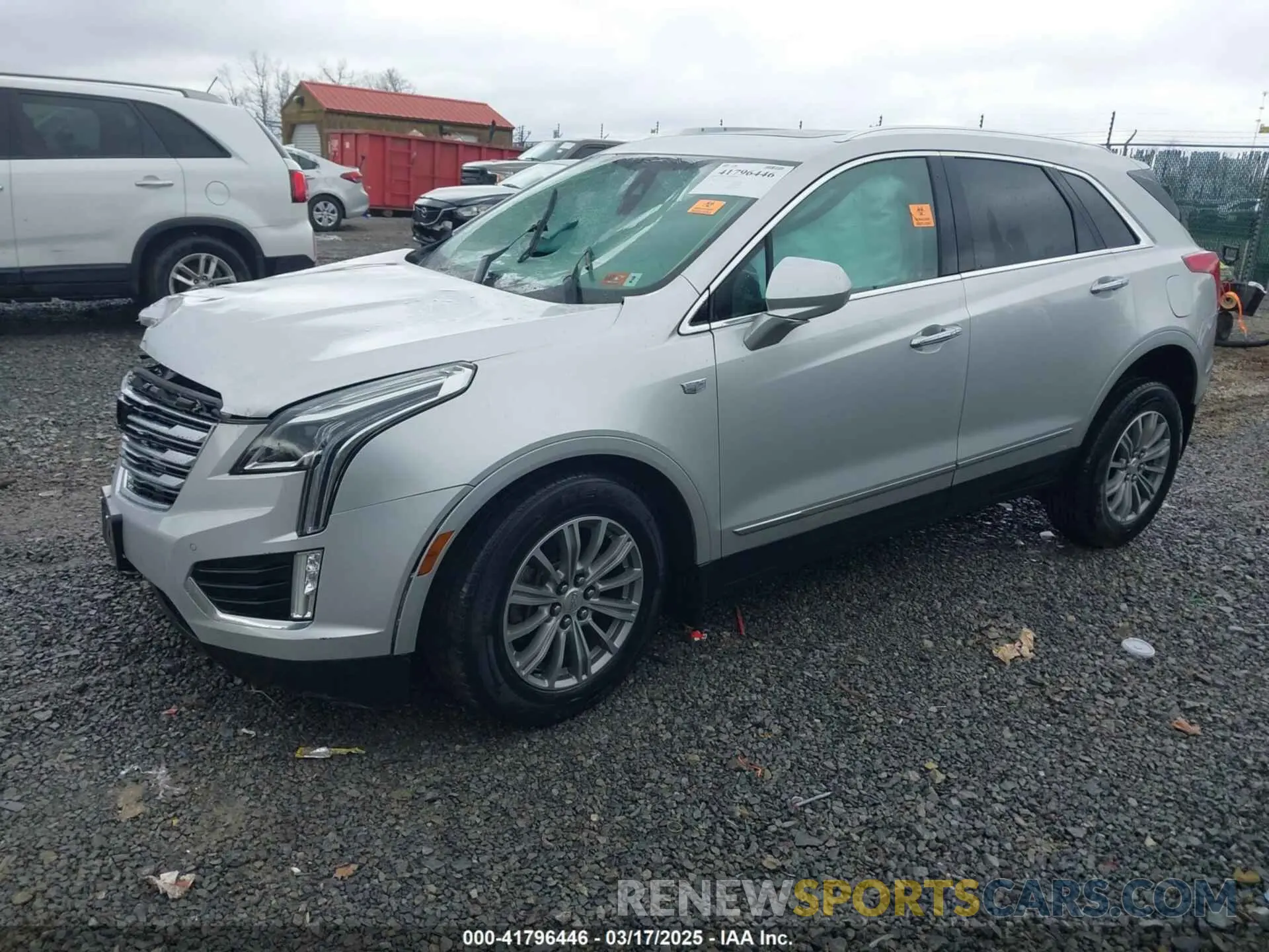 2 Photograph of a damaged car 1GYKNCRS1KZ288491 CADILLAC XT5 2019
