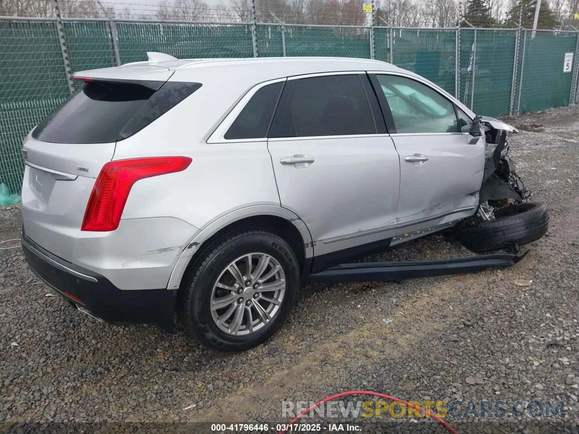4 Photograph of a damaged car 1GYKNCRS1KZ288491 CADILLAC XT5 2019