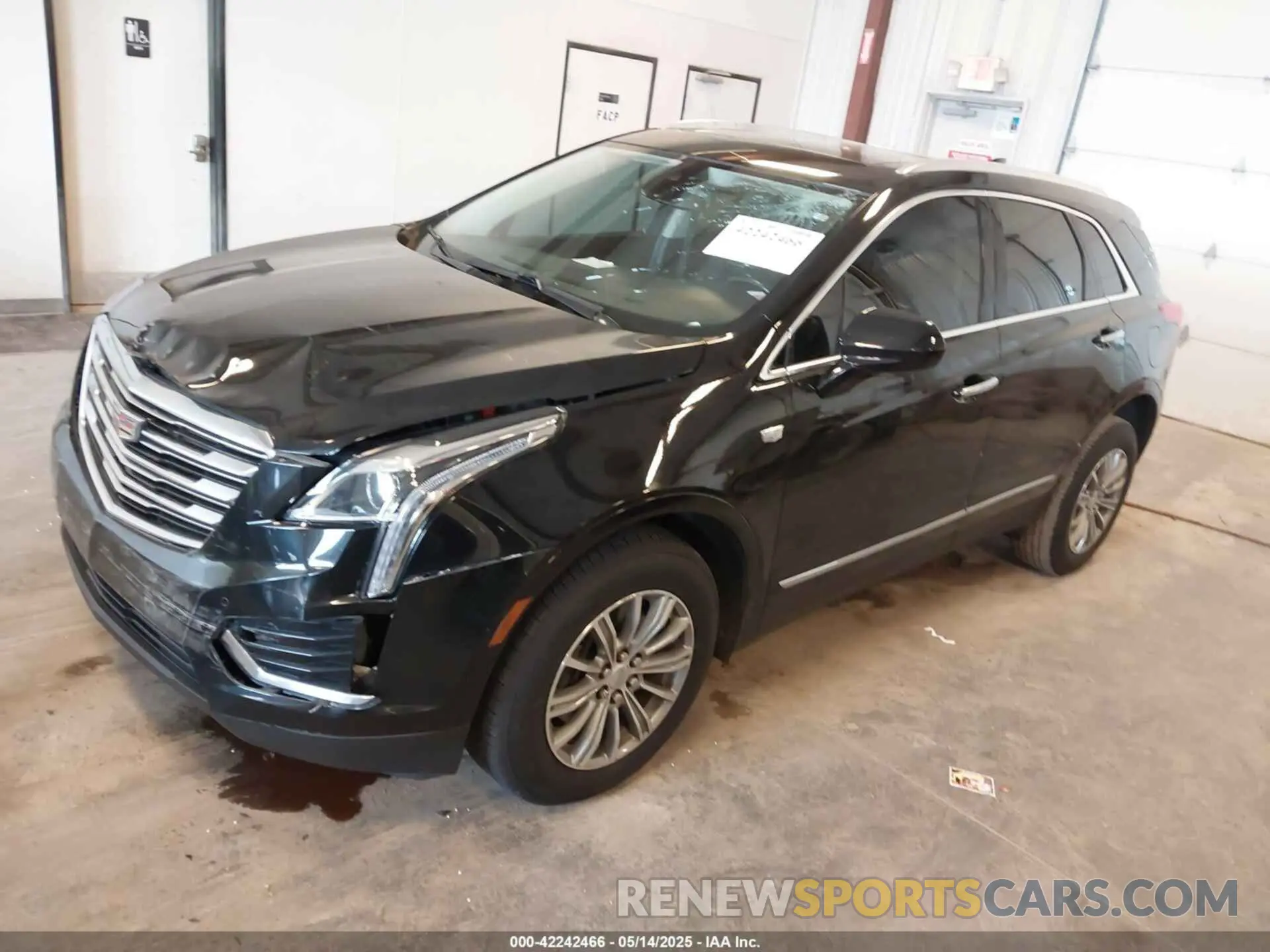 2 Photograph of a damaged car 1GYKNCRS2KZ197052 CADILLAC XT5 2019