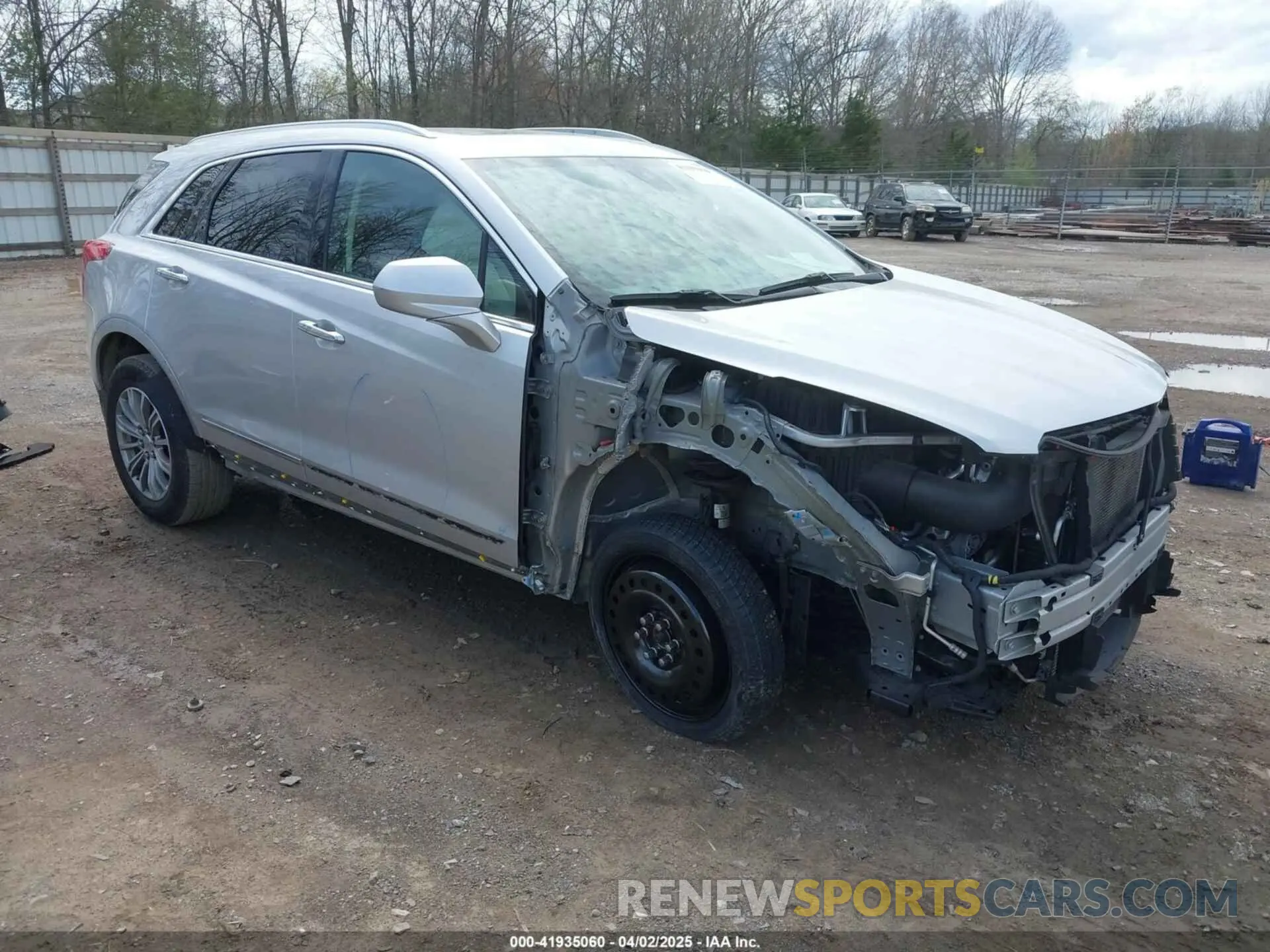 1 Фотография поврежденного автомобиля 1GYKNCRS5KZ225944 CADILLAC XT5 2019