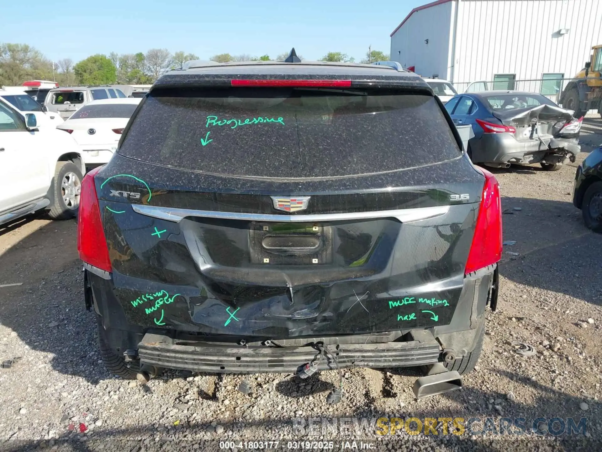 16 Фотография поврежденного автомобиля 1GYKNCRS8KZ174648 CADILLAC XT5 2019