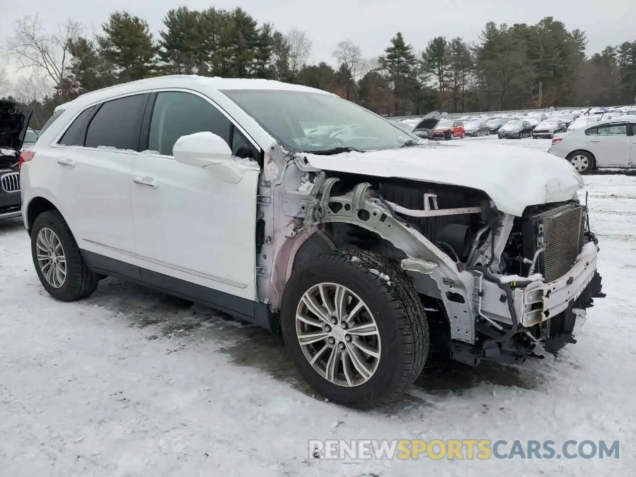 4 Photograph of a damaged car 1GYKNCRS9KZ236199 CADILLAC XT5 2019