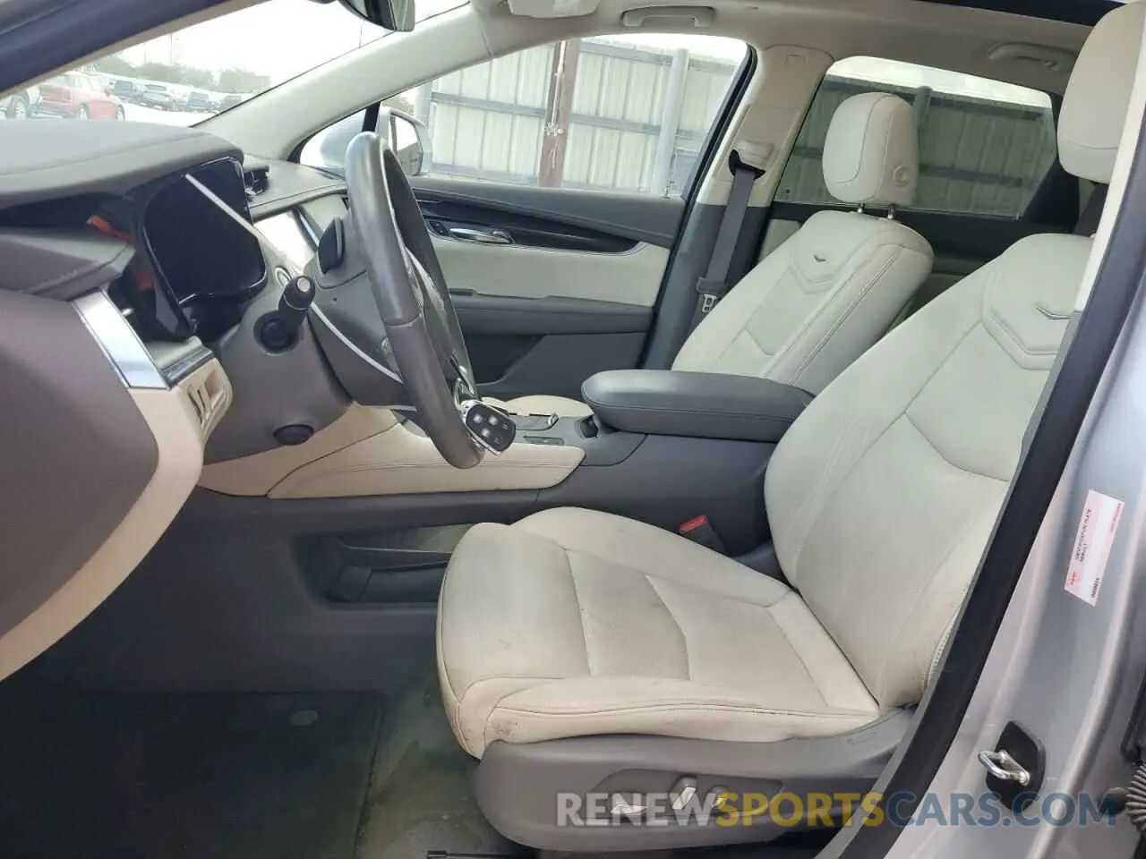7 Photograph of a damaged car 1GYKNCRSXKZ167345 CADILLAC XT5 2019