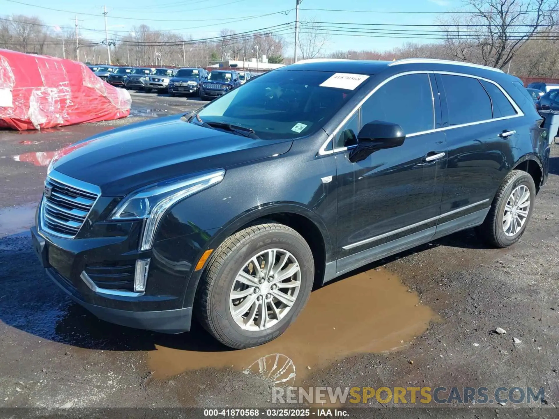 2 Photograph of a damaged car 1GYKNDRS0KZ219247 CADILLAC XT5 2019