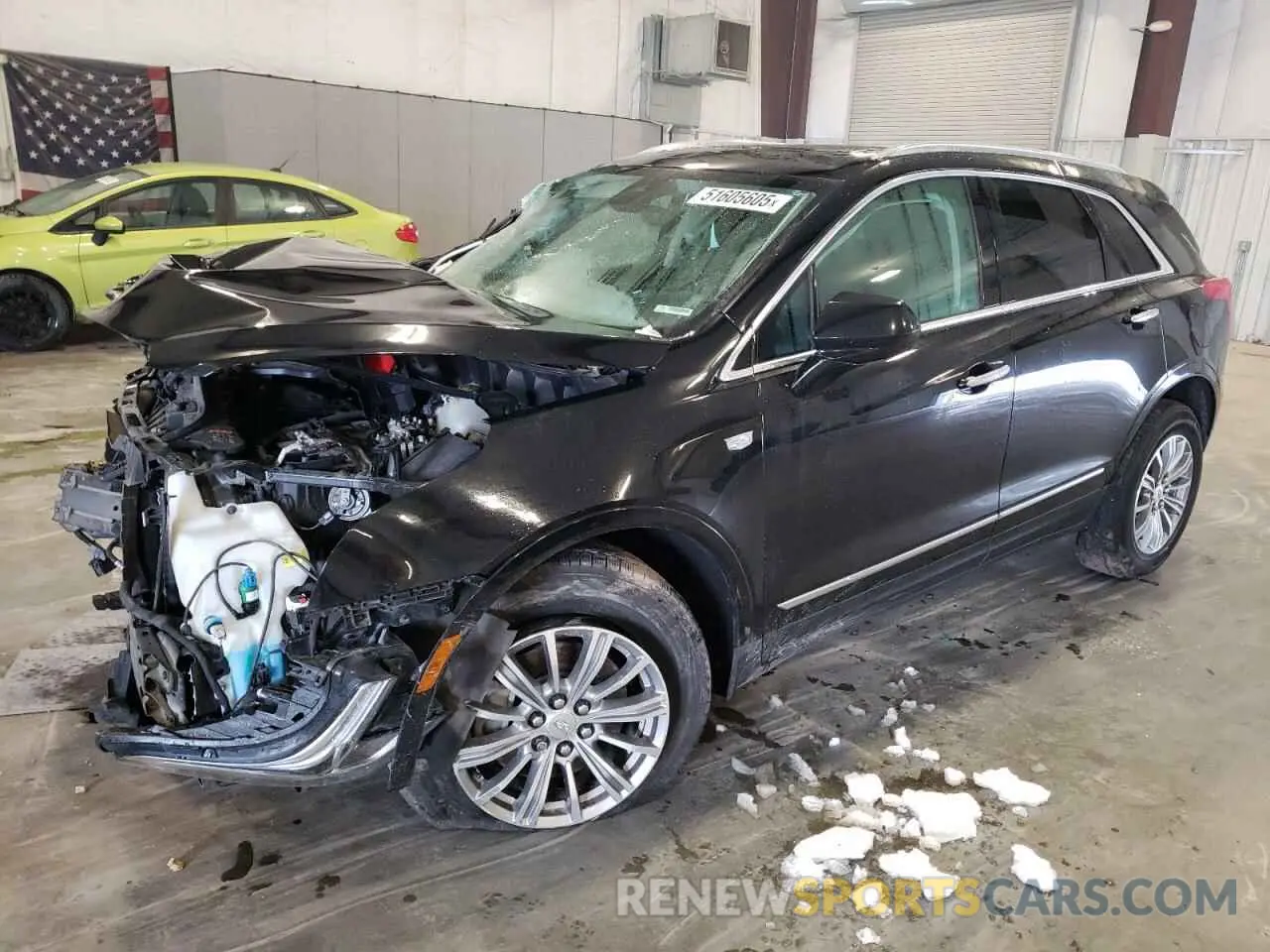 1 Photograph of a damaged car 1GYKNDRS5KZ299872 CADILLAC XT5 2019