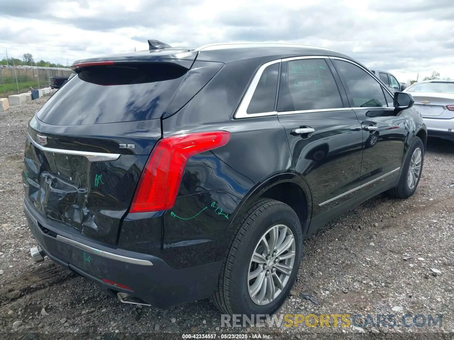 4 Фотография поврежденного автомобиля 1GYKNDRS6KZ107892 CADILLAC XT5 2019