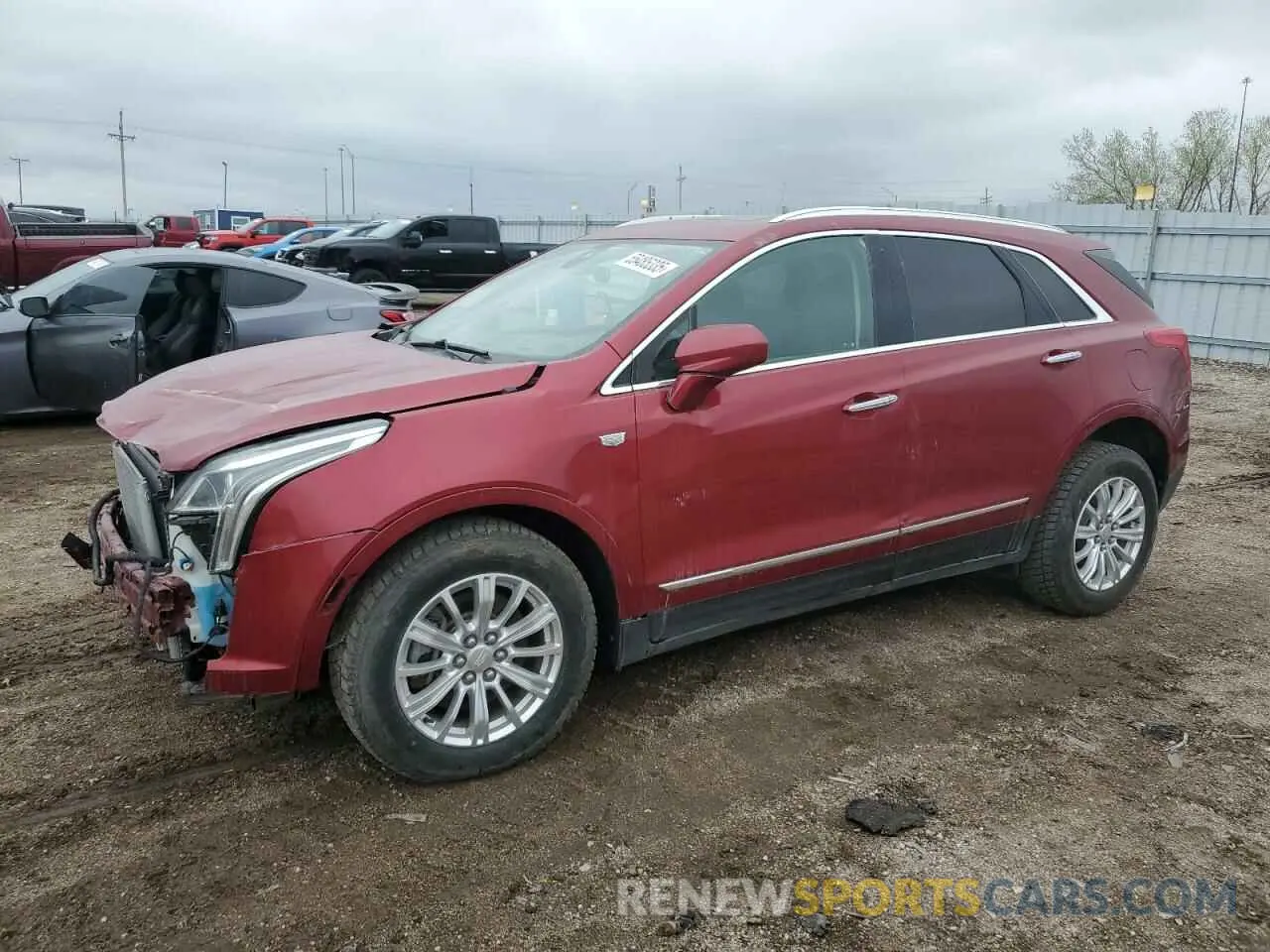 1 Фотография поврежденного автомобиля 1GYKNDRS7KZ171794 CADILLAC XT5 2019