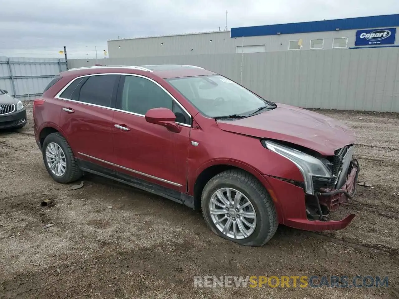 4 Фотография поврежденного автомобиля 1GYKNDRS7KZ171794 CADILLAC XT5 2019