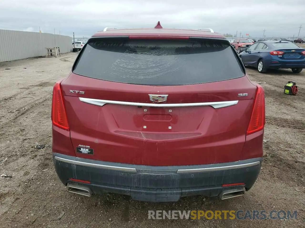 6 Фотография поврежденного автомобиля 1GYKNDRS7KZ171794 CADILLAC XT5 2019