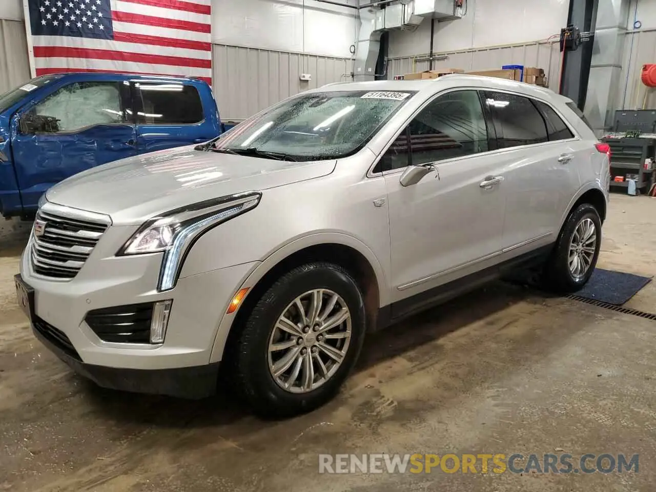 1 Photograph of a damaged car 1GYKNDRS9KZ121480 CADILLAC XT5 2019