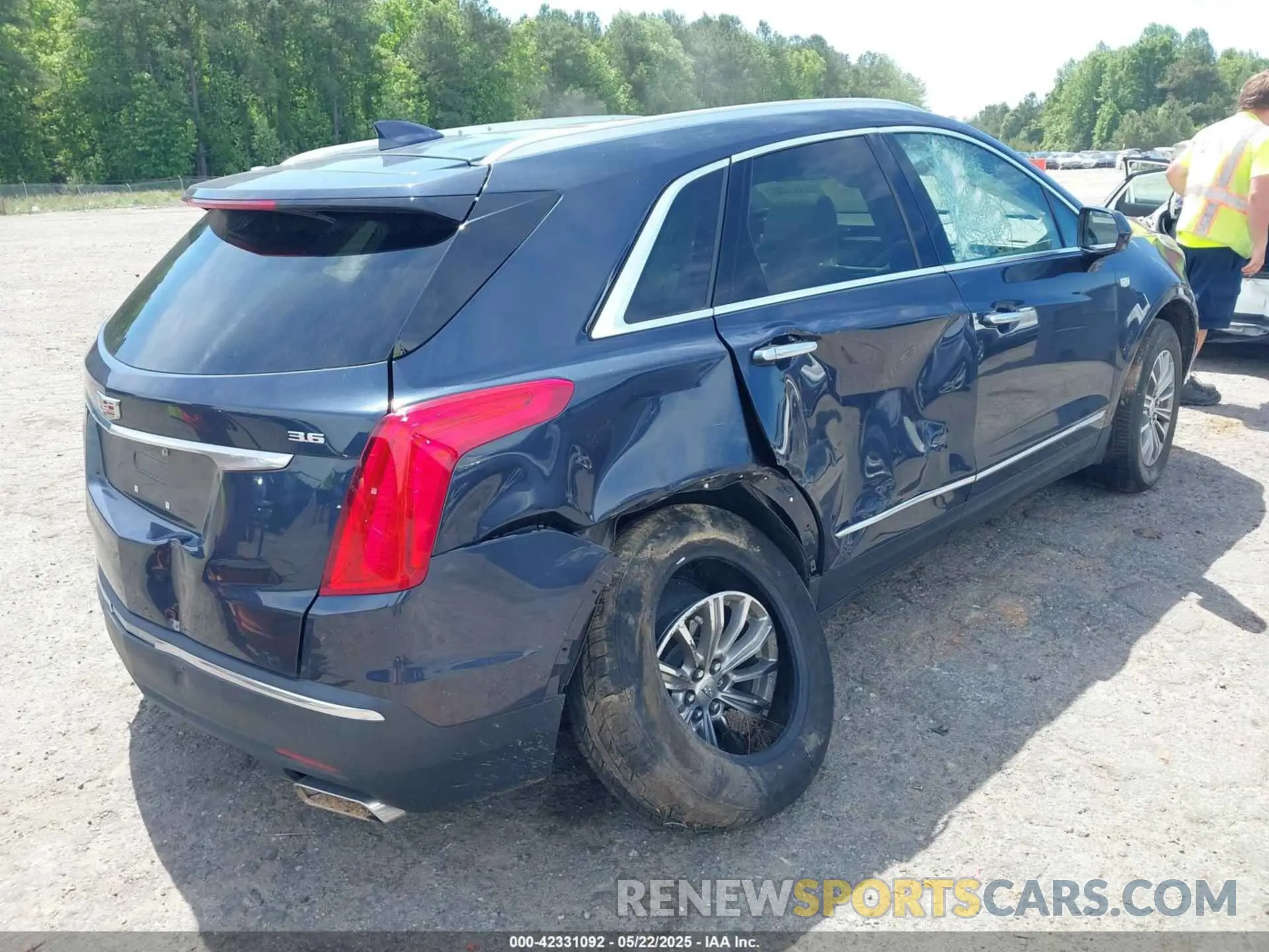 4 Photograph of a damaged car 1GYKNDRSXKZ232989 CADILLAC XT5 2019