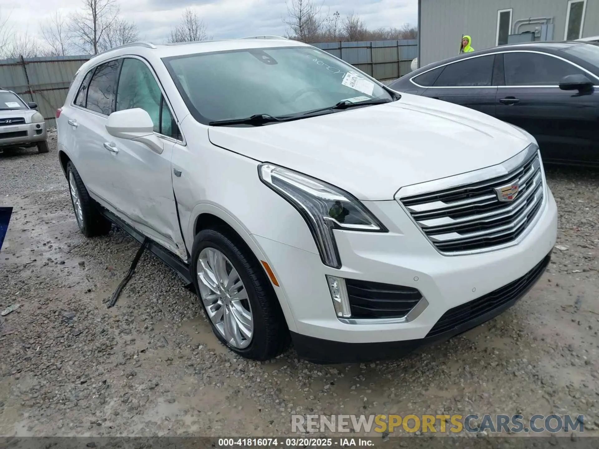 1 Фотография поврежденного автомобиля 1GYKNERS1KZ290754 CADILLAC XT5 2019