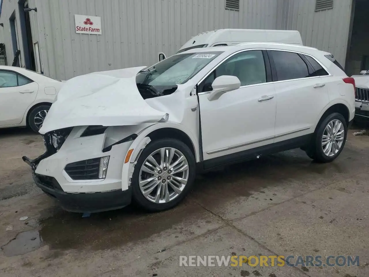 1 Фотография поврежденного автомобиля 1GYKNERS4KZ124535 CADILLAC XT5 2019
