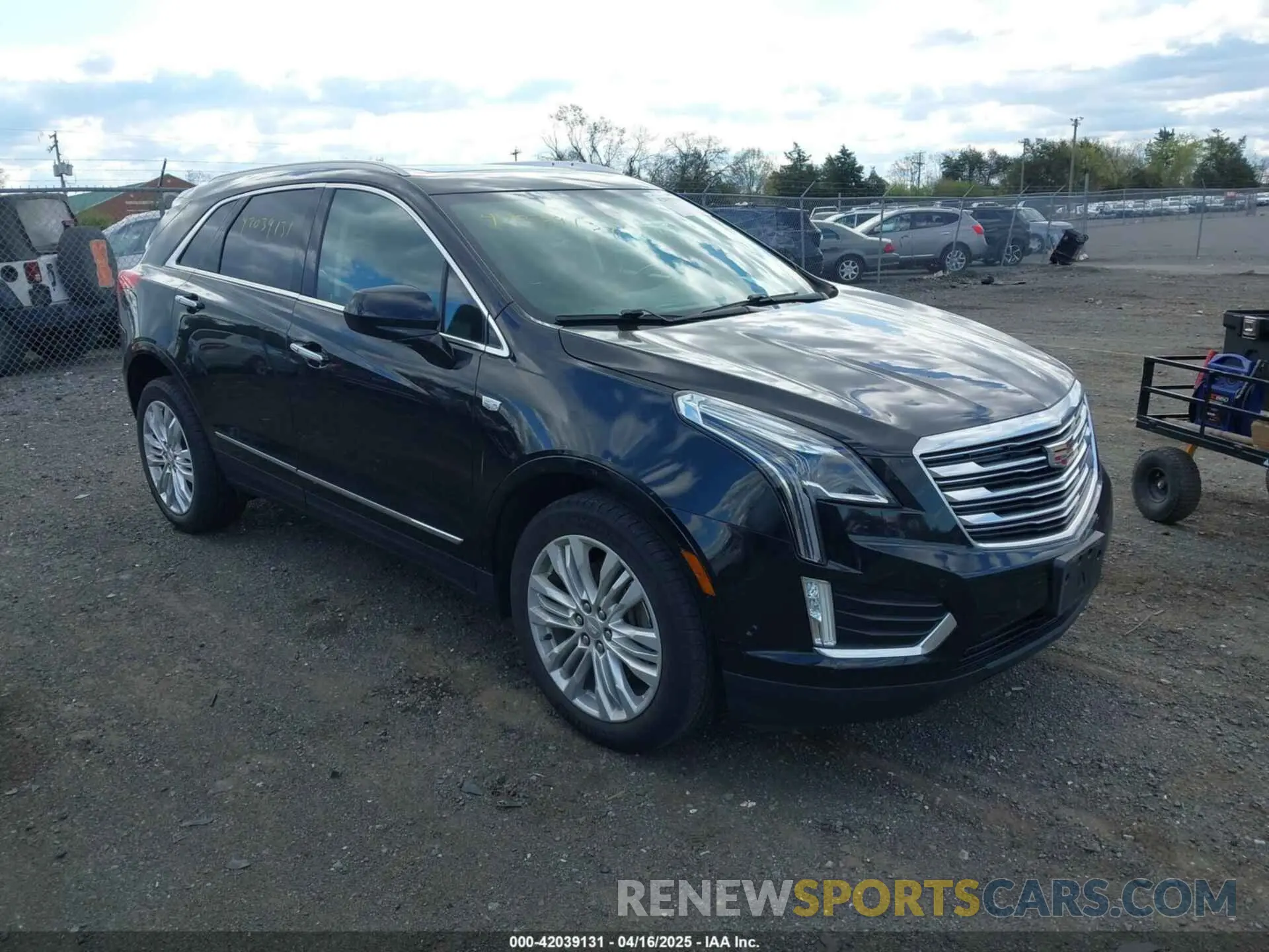 1 Photograph of a damaged car 1GYKNFRS7KZ171791 CADILLAC XT5 2019