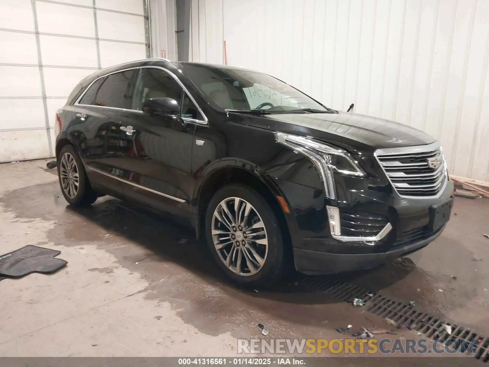 1 Photograph of a damaged car 1GYKNFRSXKZ189590 CADILLAC XT5 2019