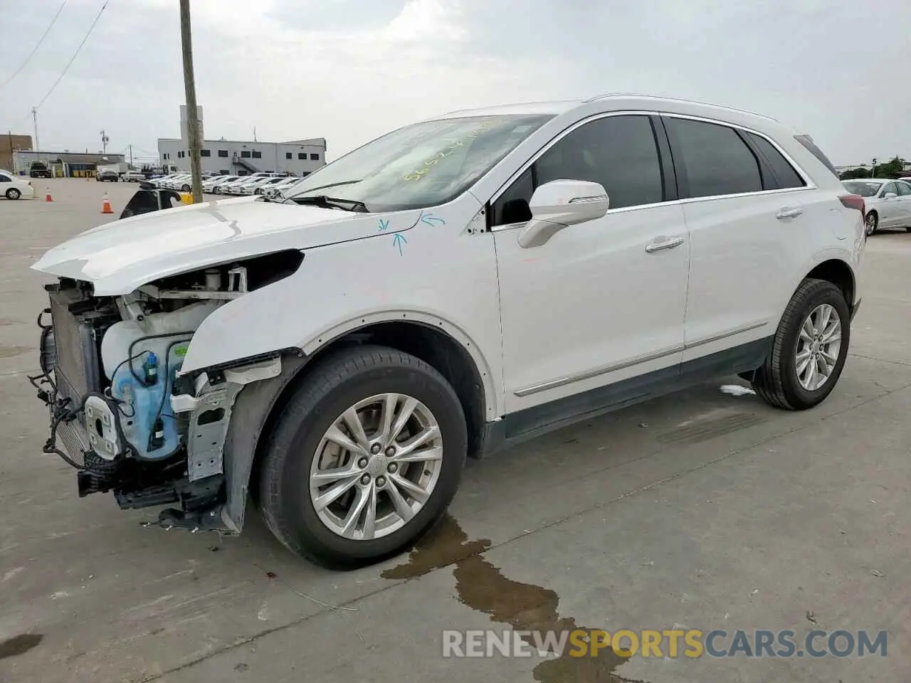 1 Фотография поврежденного автомобиля 1GYKNAR40LZ236650 CADILLAC XT5 2020