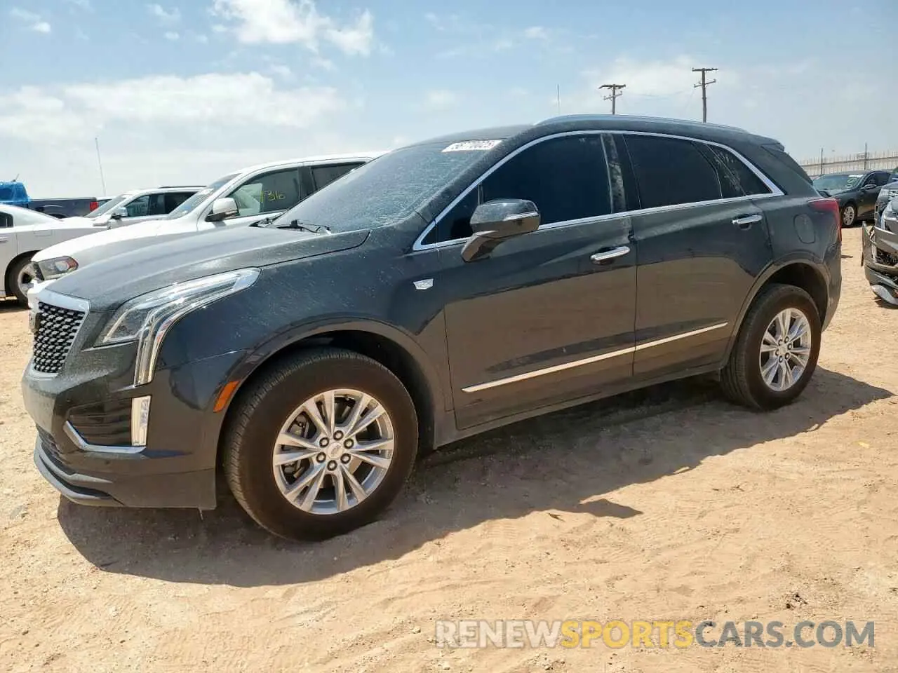 1 Photograph of a damaged car 1GYKNAR47LZ173823 CADILLAC XT5 2020