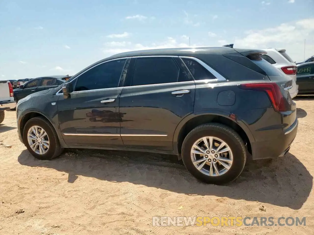 2 Photograph of a damaged car 1GYKNAR47LZ173823 CADILLAC XT5 2020