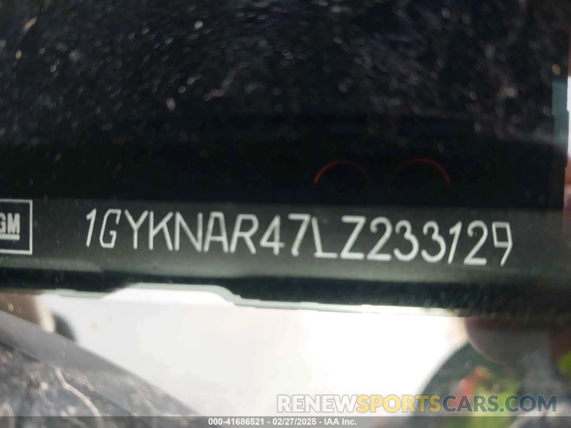 9 Фотография поврежденного автомобиля 1GYKNAR47LZ233129 CADILLAC XT5 2020