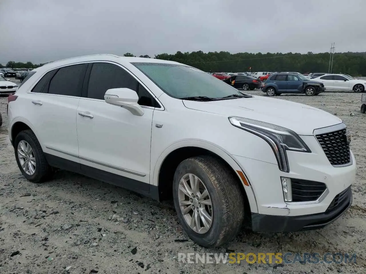 4 Photograph of a damaged car 1GYKNAR4XLZ235635 CADILLAC XT5 2020