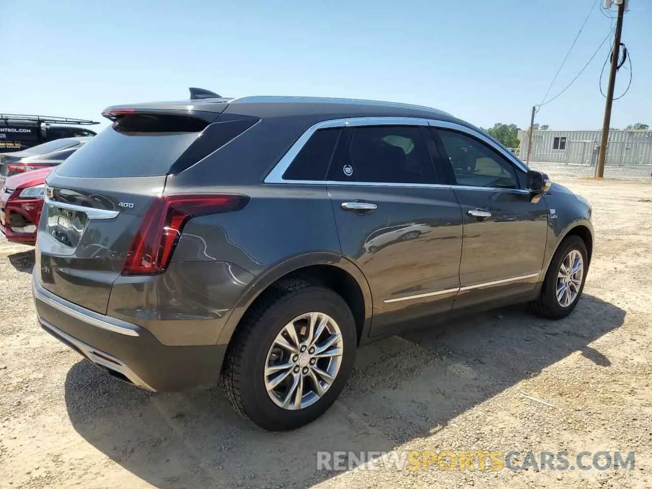 3 Photograph of a damaged car 1GYKNCRS1LZ124949 CADILLAC XT5 2020