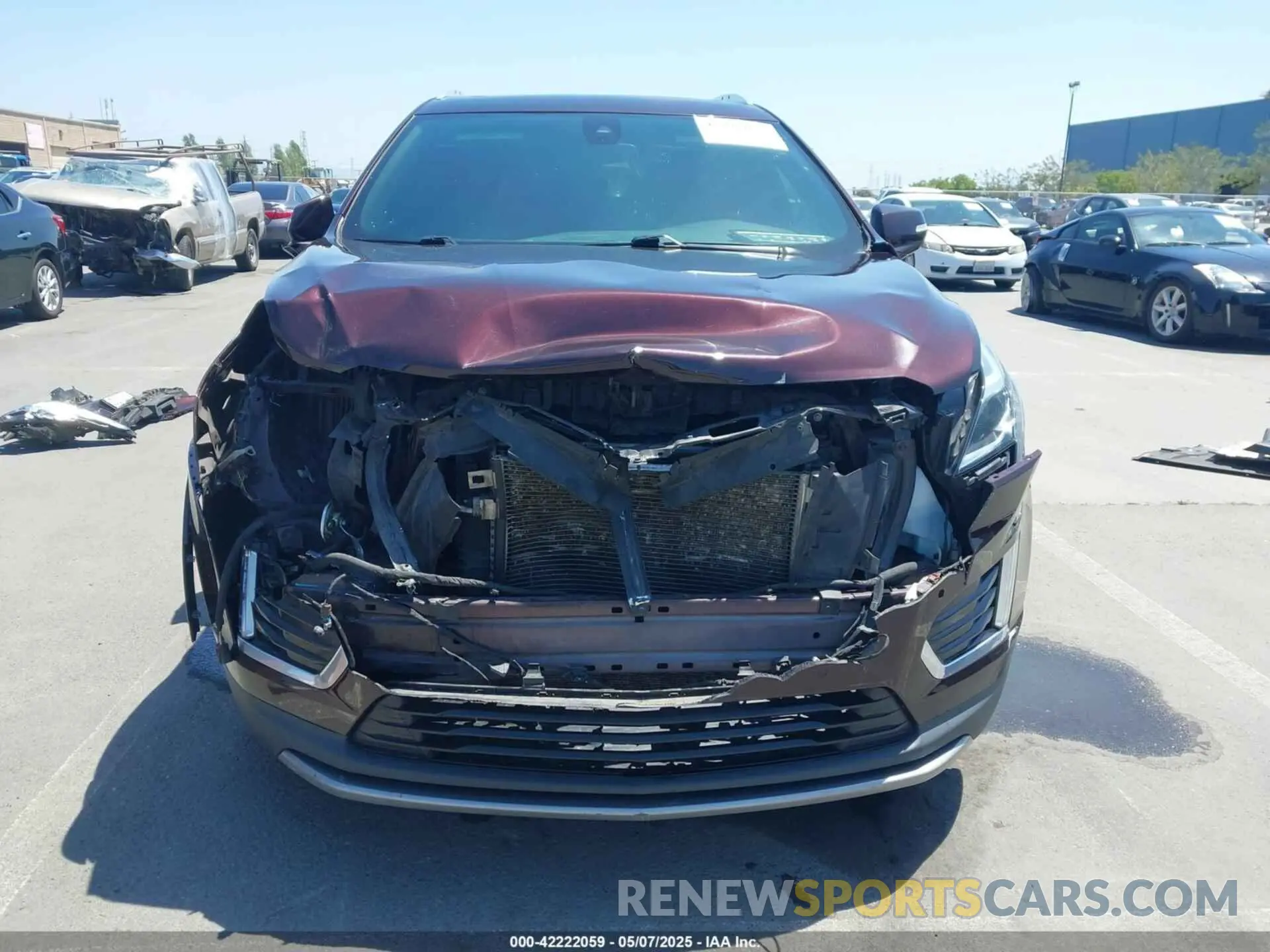 13 Photograph of a damaged car 1GYKNCRS2LZ189535 CADILLAC XT5 2020