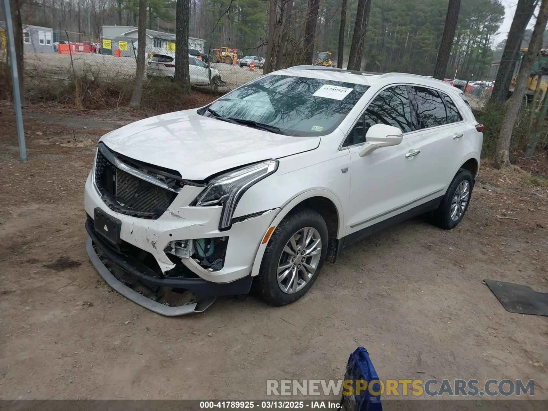 2 Photograph of a damaged car 1GYKNCRS3LZ115508 CADILLAC XT5 2020
