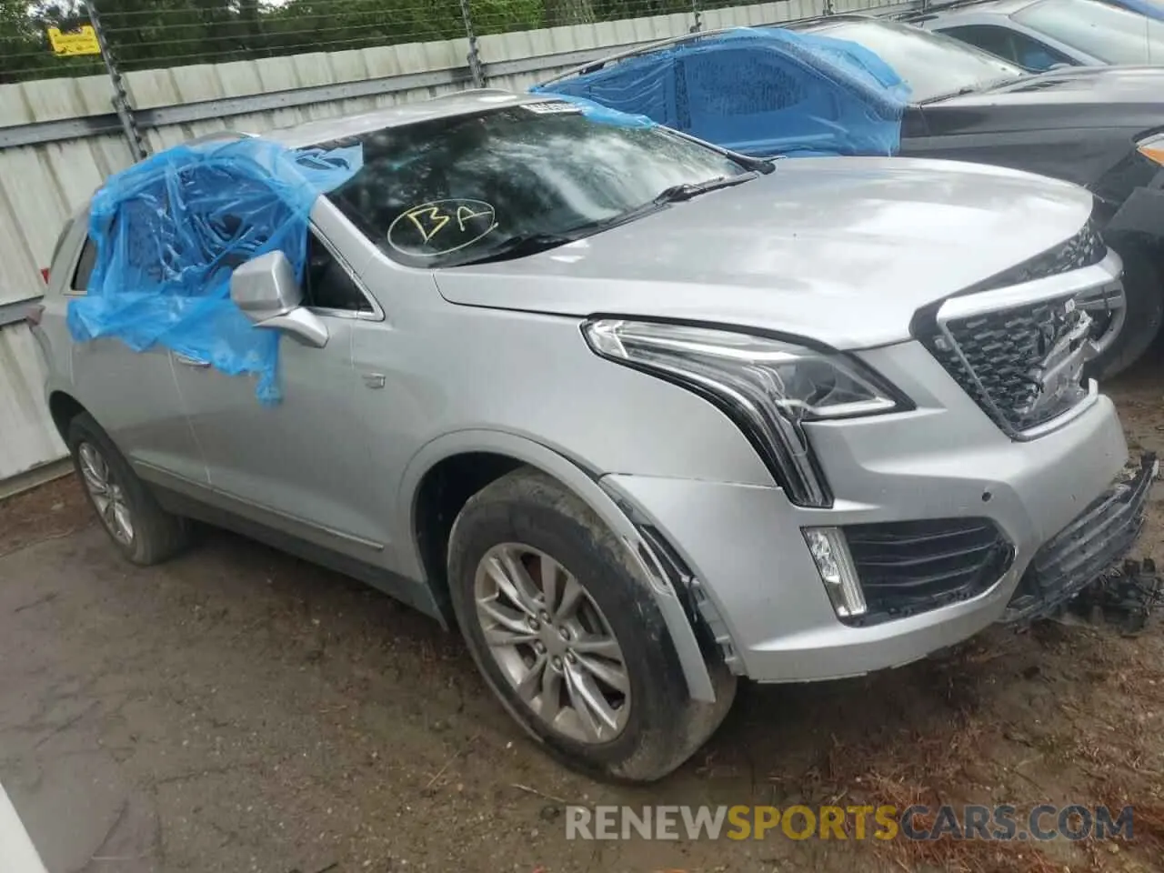 4 Фотография поврежденного автомобиля 1GYKNCRS4LZ123097 CADILLAC XT5 2020