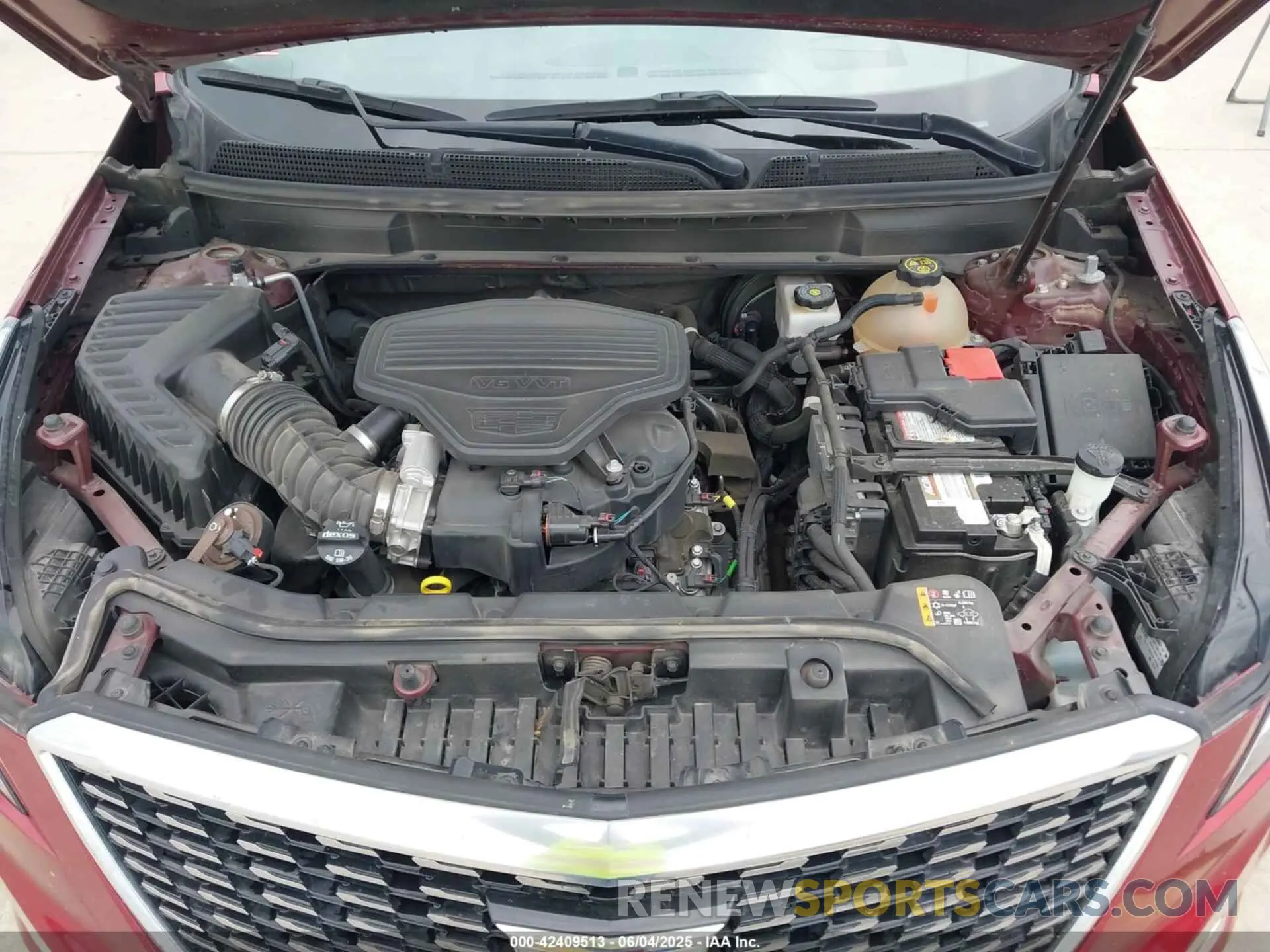 10 Photograph of a damaged car 1GYKNCRS8LZ228516 CADILLAC XT5 2020