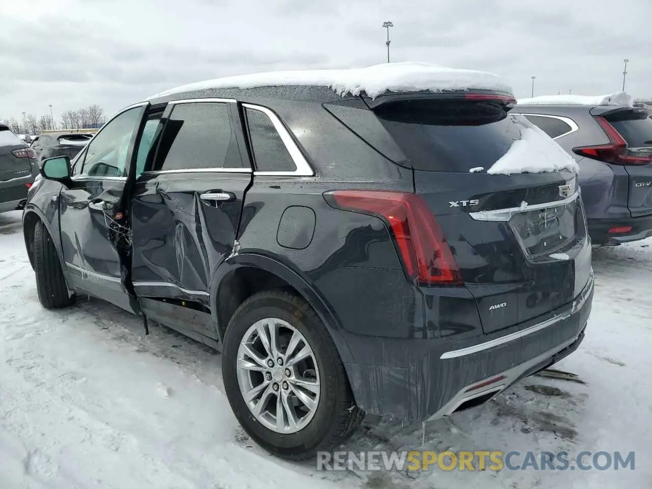 2 Photograph of a damaged car 1GYKNDR49LZ188289 CADILLAC XT5 2020