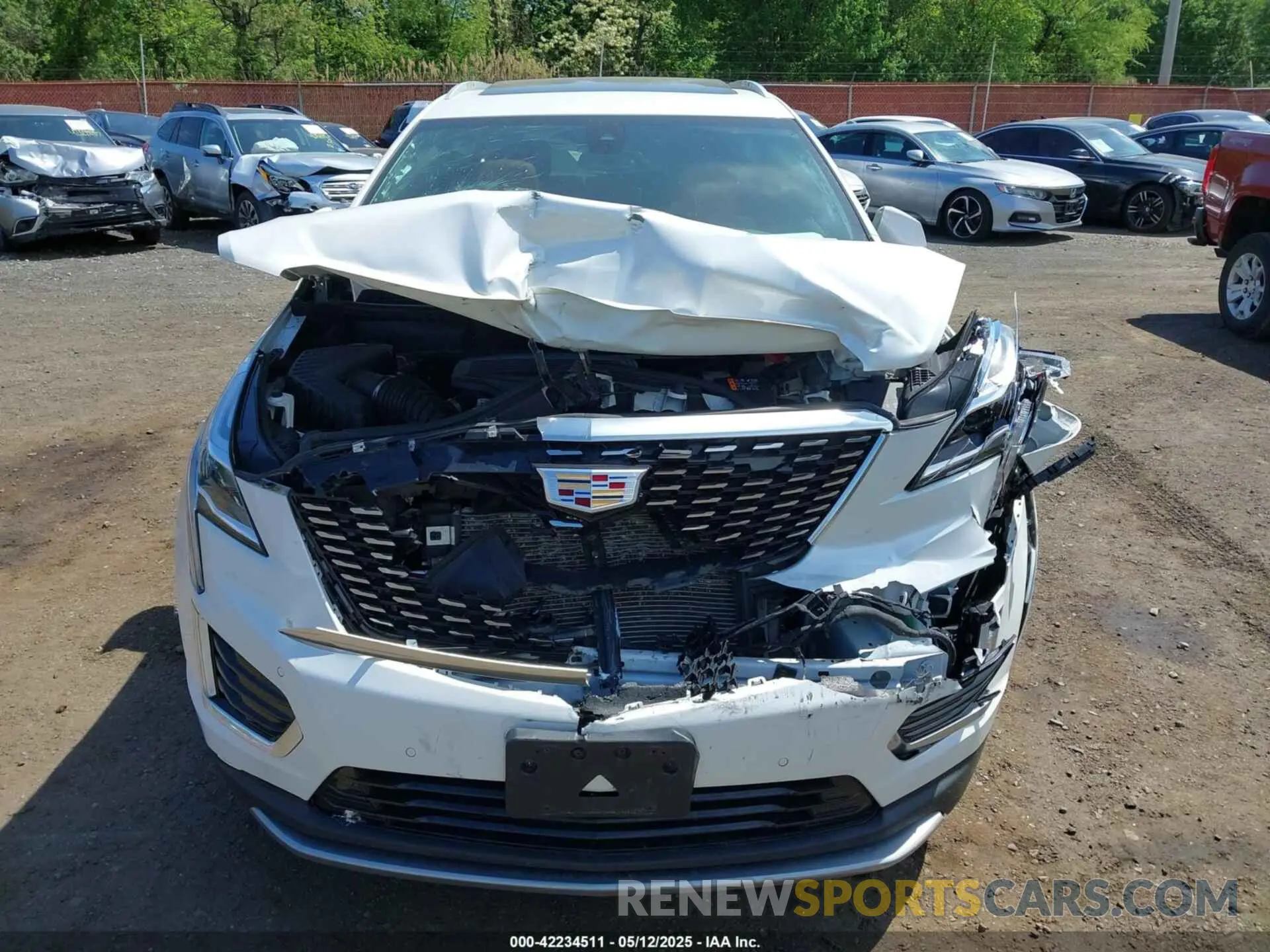 12 Photograph of a damaged car 1GYKNDRS0LZ212137 CADILLAC XT5 2020